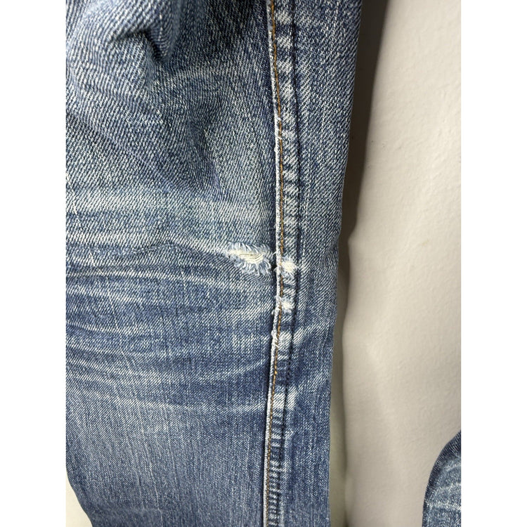 1960s Levi 646 Orange Tab Big E Flared Jeans 26x30