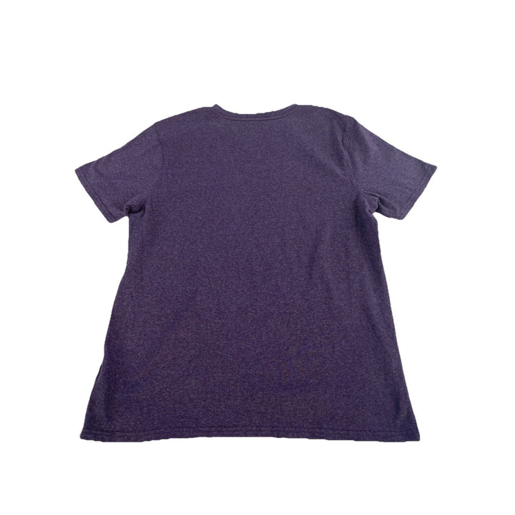 Mens Carhartt Loose Fit Heathered Purple Solid Tee Size L