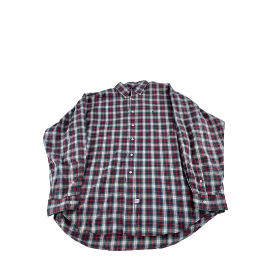 Mens Ralph Lauren Colorful Plaid Pattern ButtonUp Shirt Size Xl