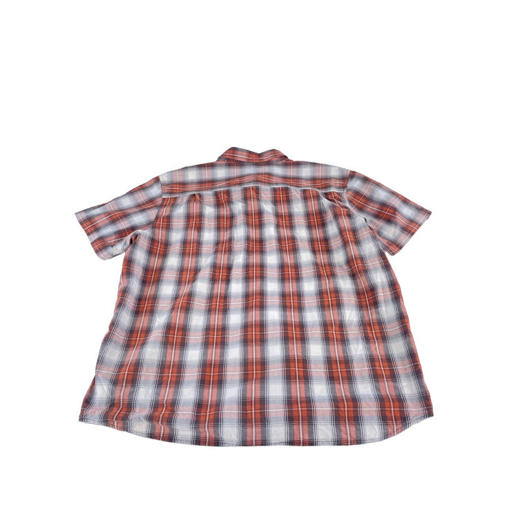 Mens Carhartt Relaxed Fit Plaid Pattern ButtonUp Shirt Multicolor Size 2xl