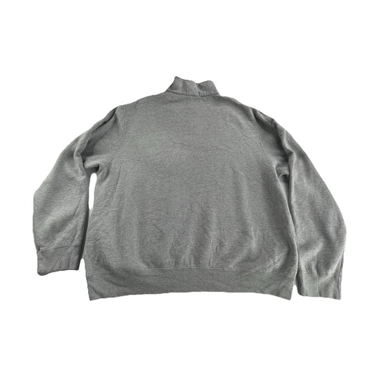 Mens Polo Ralph Lauren Size 2XL Grey Quarter Zip Sweater