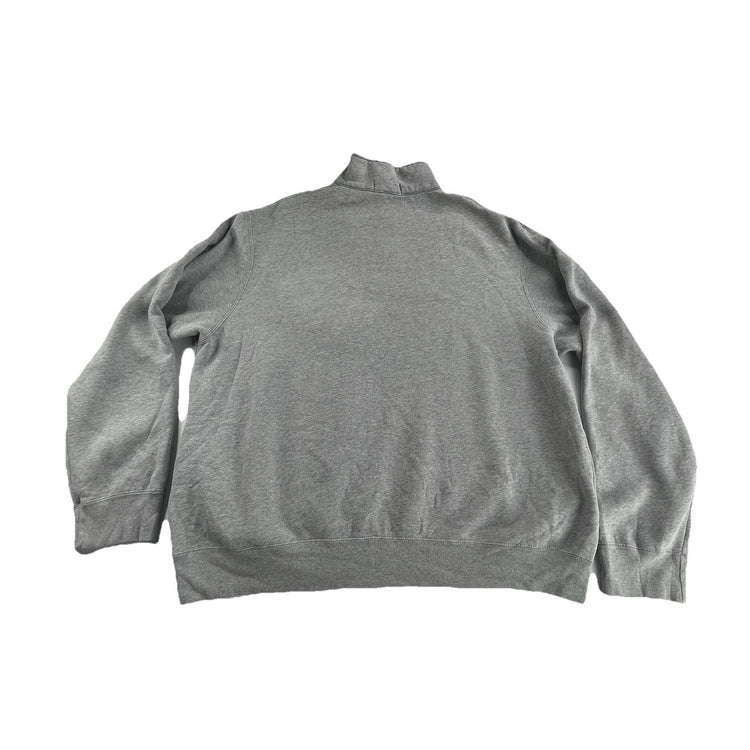 Mens Polo Ralph Lauren Size 2XL Grey Quarter Zip Sweater