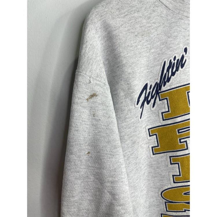 Men’s VTG University of Notre Dame Fighting Irish 80's College Sweatshirt Sz L