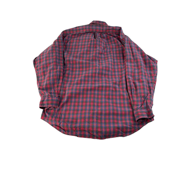 Mens Ralph Lauren Blare Multicolor Plaid Button-Up Shirt Size M