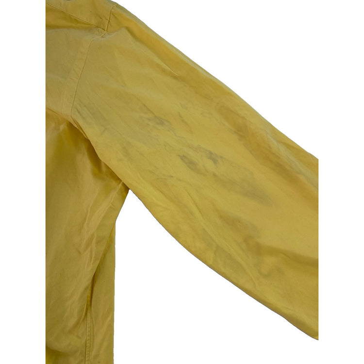 Mens Ralph Lauren Classic Fit Yellow Button Down Shirt Size XL