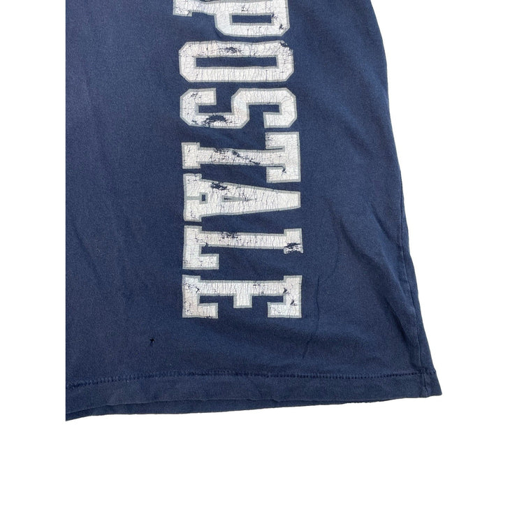Men's Aeropostale Varsity Club Graphic V-Neck T-Shirt Size L/G