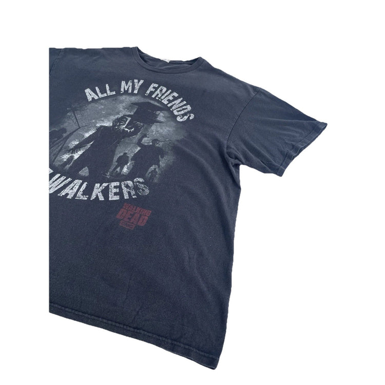 Mens Delta The Walking Dead “All Mt Friends Are Walkers” Graphic Tee Size 2xl