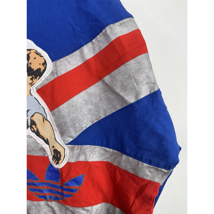VINTAGE Adidas 1948 London Olympics Sweatshirt All Over Print Size Large M9