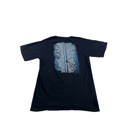 Mens Vintage Anvil Jake Owen Black Tee Size M