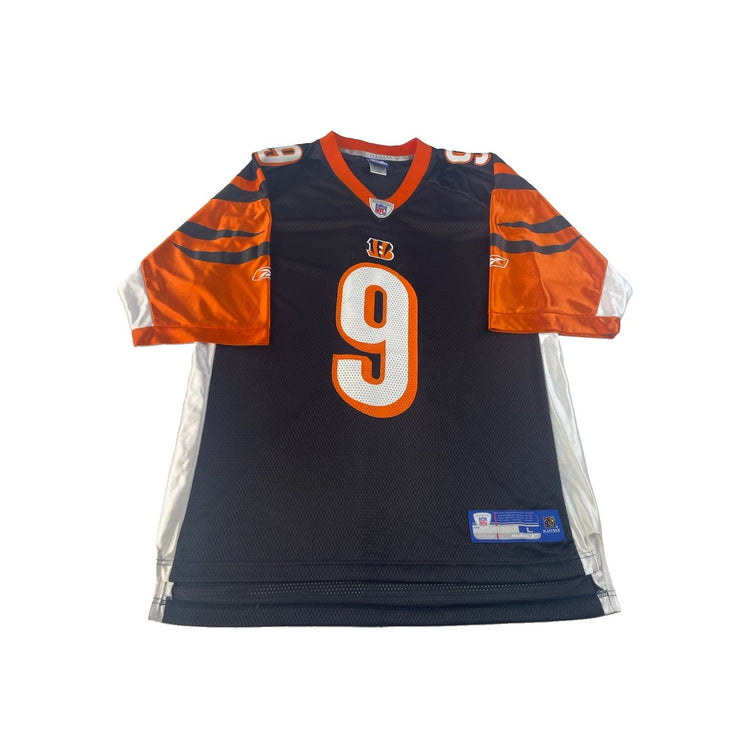 Mens Vintage Reebok Cincinnati Bengals Carson Palmer #9 Jersey SIZE L