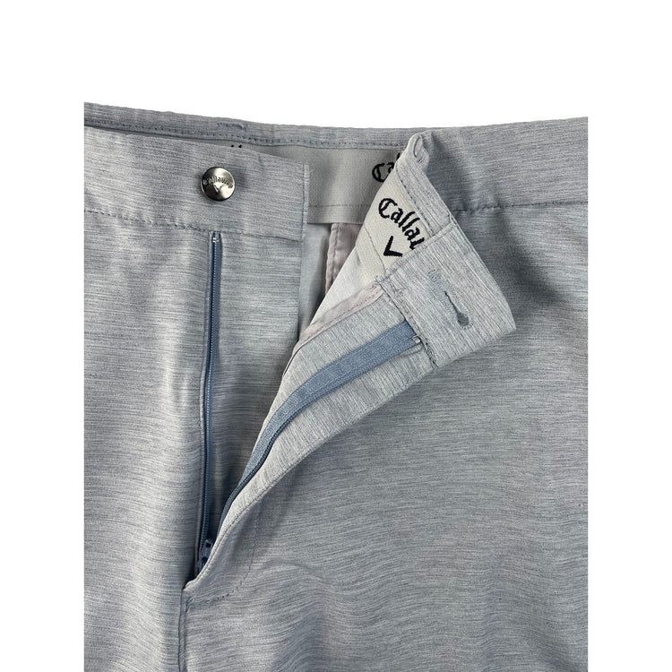 Mens Modern Callaway Light Grey Performance Golf Shorts Size 36