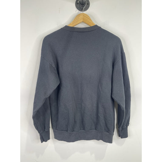 Men’s Houston Oilers NFL Football Helmet 90s Black Logo 7 Inc Sweatshirt Sz L