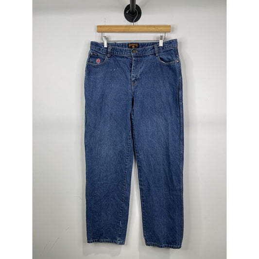 Y2K Men’s Roca Wear Blue Denim Jeans Size 34 X 34