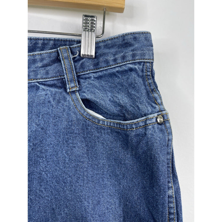 Y2K Men’s Roca Wear Blue Denim Jeans Size 34 X 34
