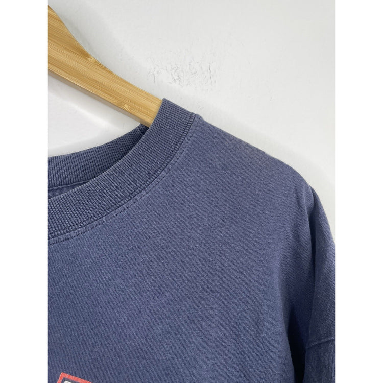 Men’s Navy Blue Vintage Tom Brady Super Bowl XXXVI MVP T-shirt Sz XL