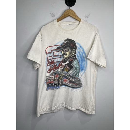 Vintage Dale Earnhardt Nascar Double Sided T-shirt Size L