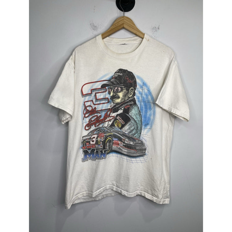 Vintage Dale Earnhardt Nascar Double Sided T-shirt Size L