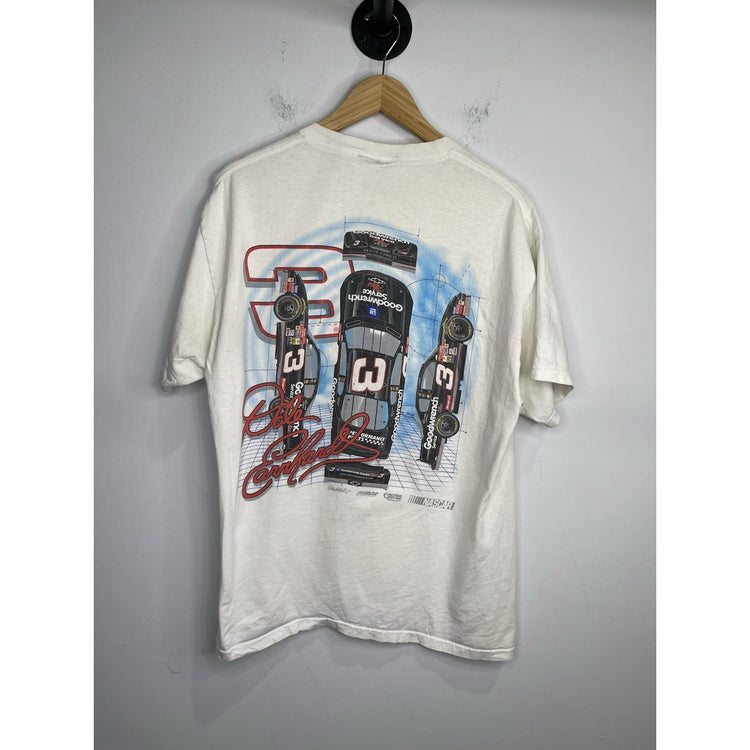 Vintage Dale Earnhardt Nascar Double Sided T-shirt Size L