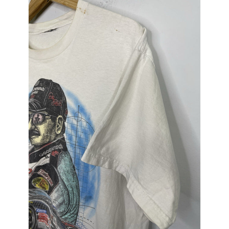 Vintage Dale Earnhardt Nascar Double Sided T-shirt Size L