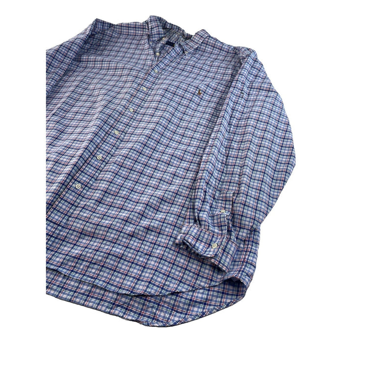 Mens Ralph Lauren Colorful Button-Up LongSleeve Shirt Size 3XB