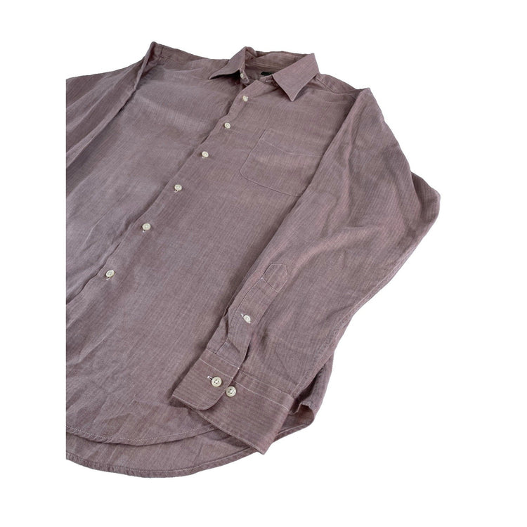 Mens Lauren Ralph Lauren Classic Button-up Shirt Size 16 34/35