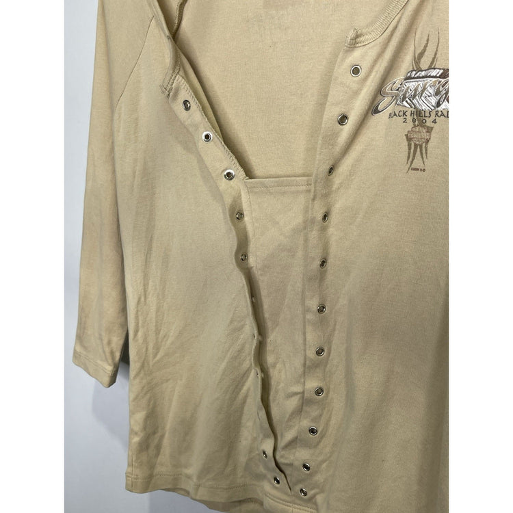 Vintage Womens Harley Davidson Long Sleeve T-shirt Size M