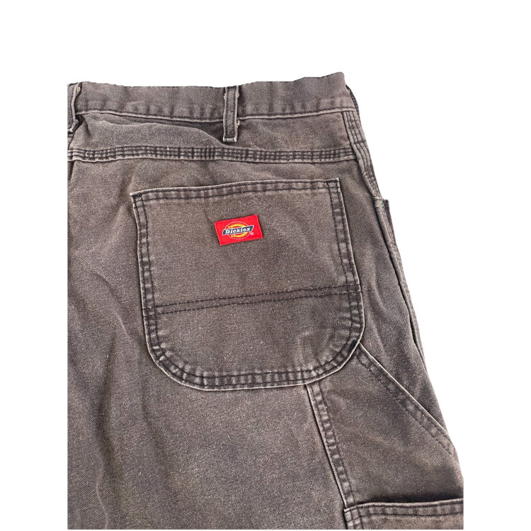 Men’s Dickies Gray Loose Fit Duck Canvas Carpenter Jeans Size 36X30