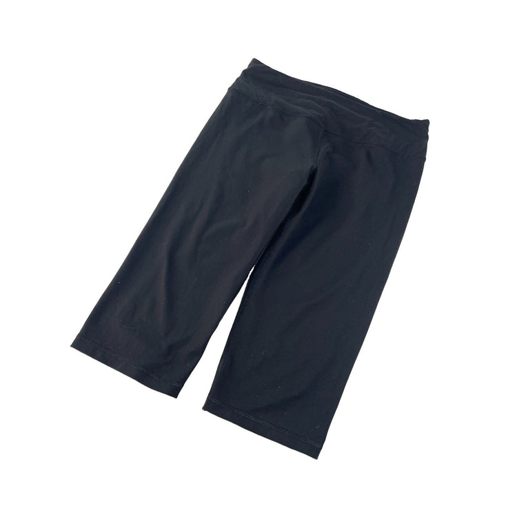 Womens Victorias Secret VSX Black Capri Leggings Size Large