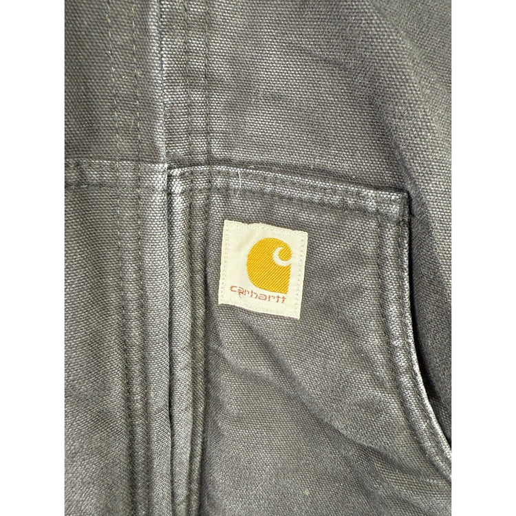 Vintage Kids Black Carhartt Hooded Jacket