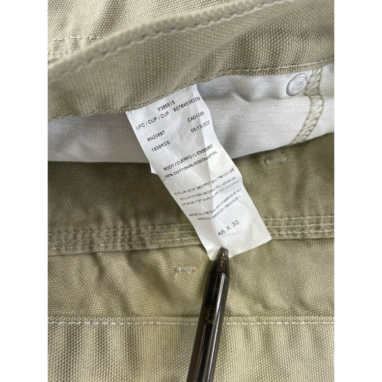 Mens Dickies Relaxed Fit Straight Carpenter Jeans Size 46x30
