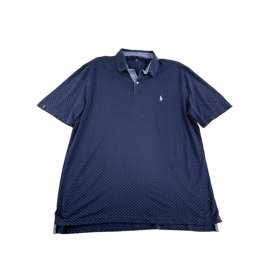 Mens Ralph Lauren Size XL Navy Blue Polo