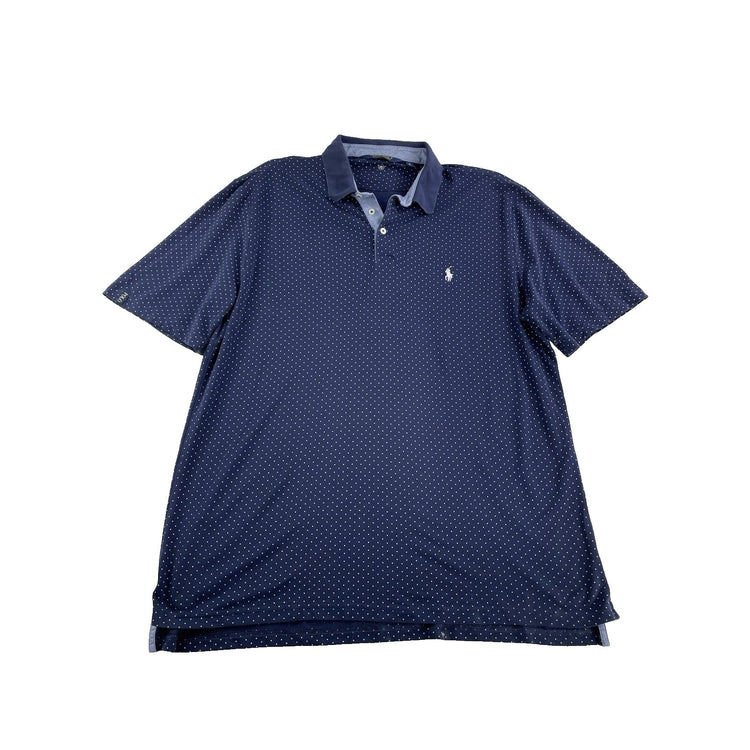 Mens Ralph Lauren Size XL Navy Blue Polo
