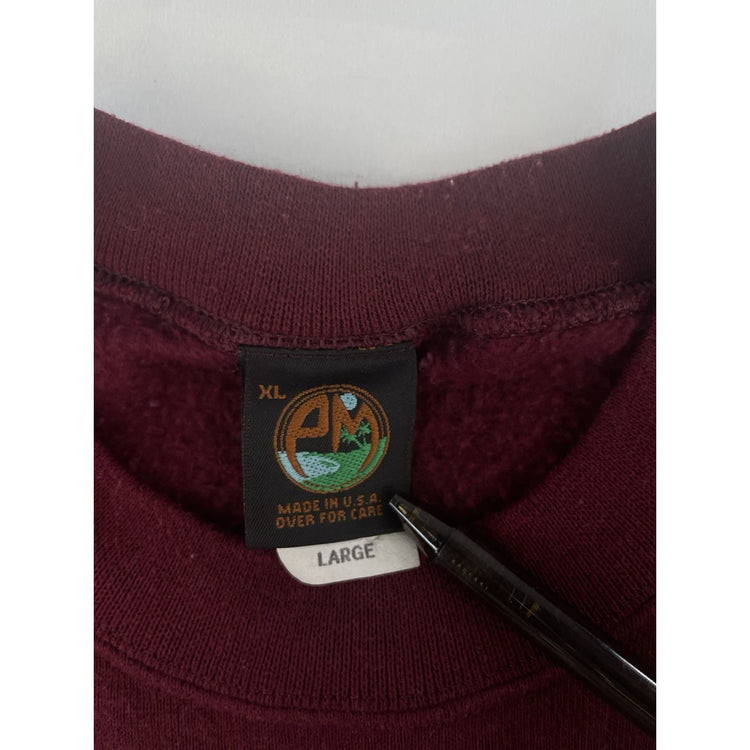 Vintage Texas A&M Aggies Maroon Crewneck Sweatshirt Size L
