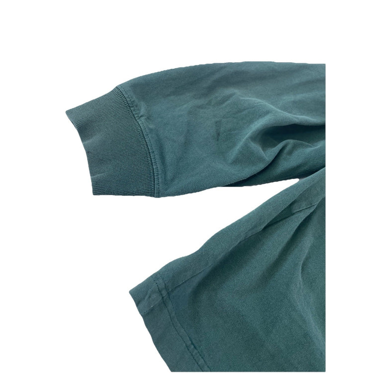 Mens Carhartt Green Long Sleeve Henley Pocket Shirt Size XL Original Fit