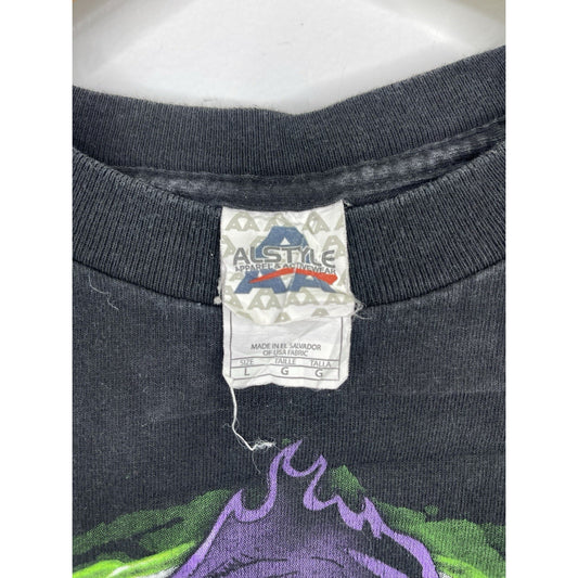 Men’s Vintage Grave Digger Racing Team Monster Truck Shirt Sz Large
