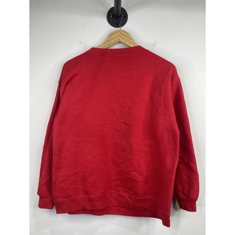 Vintage Disney Sweatshirt Small 90s Mickey Mouse Funny Face Boxy Classic Fit