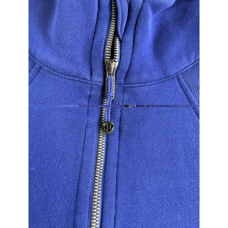 Womens Lululemon Size XS Blue Half Zip Hoodie
