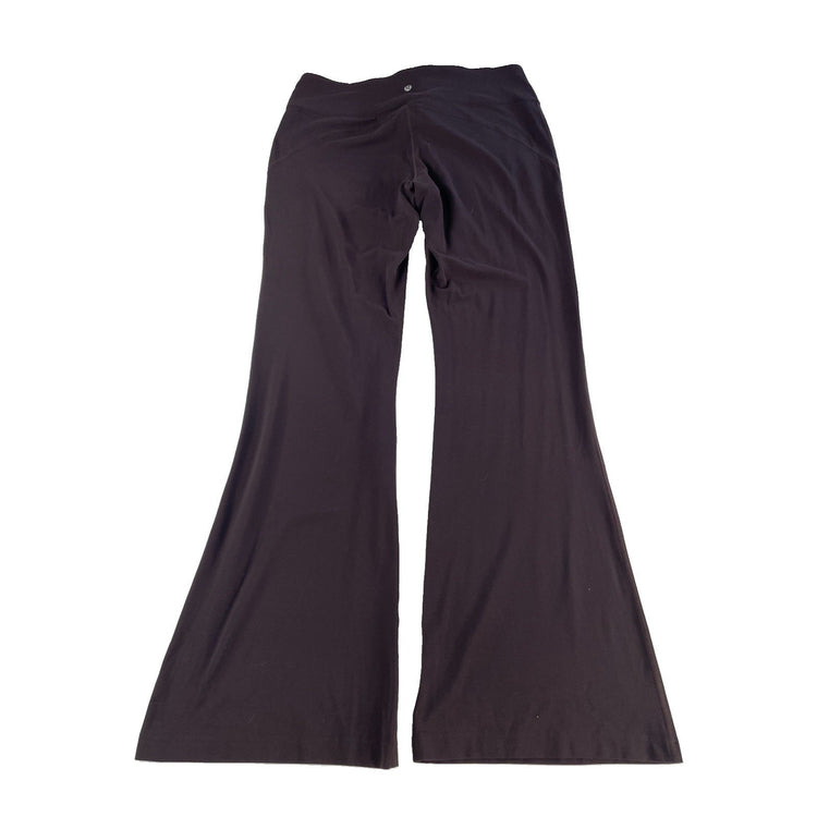 Womens Lululemon Brown Flared Leggings Size 14