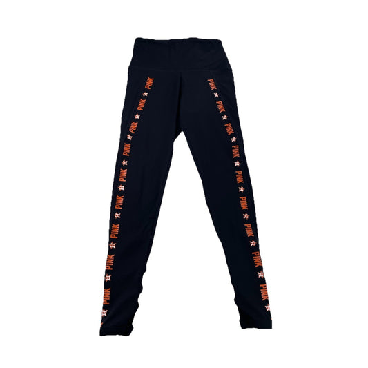 Women’s PINK Victoria Secret Black Astros Leggings Size M