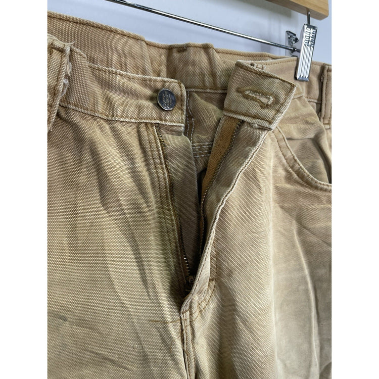 Mens Dickies Khaki Carpenter Work Pants 32x30
