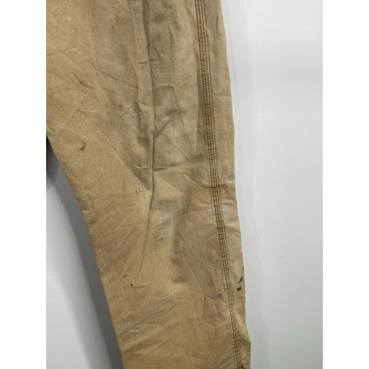 Mens Dickies Khaki Carpenter Work Pants 32x30