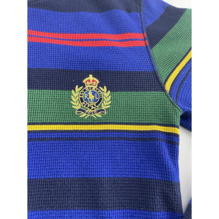 Mens Polo Ralph Lauren Size Small Striped Long Sleeve