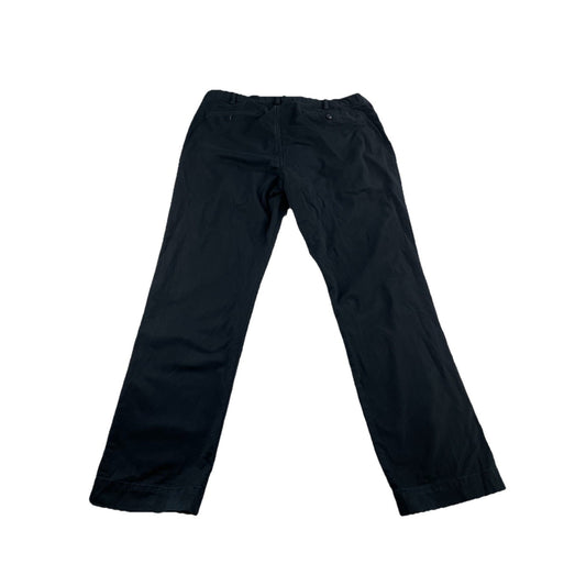 Mens Polo Ralph Lauren Size 38X32 Black Slacks