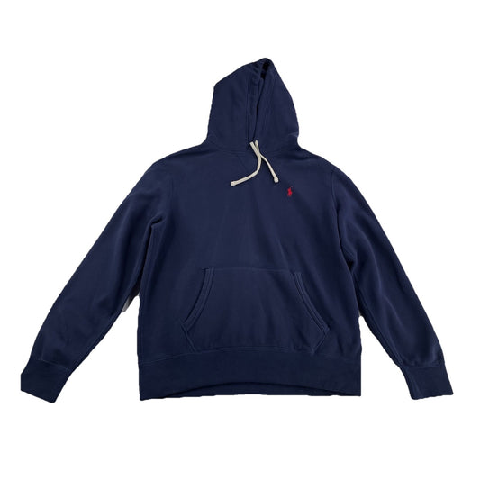 Mens Polo Ralph Lauren Size Large Dark Navy Blue Hoodie