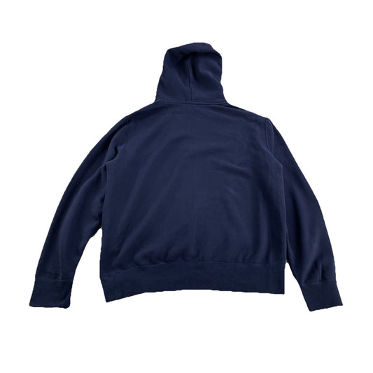 Mens Polo Ralph Lauren Size Large Dark Navy Blue Hoodie