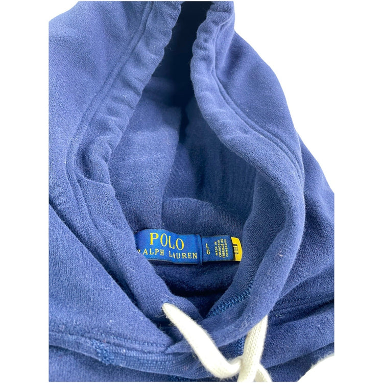 Mens Polo Ralph Lauren Size Large Dark Navy Blue Hoodie