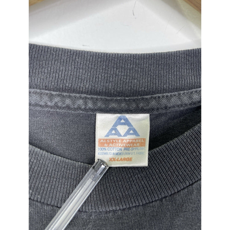 VTG Mens Stone Cold Steve Austin Lean Mean Double Sided Wrestling T Shirt Sz 2XL