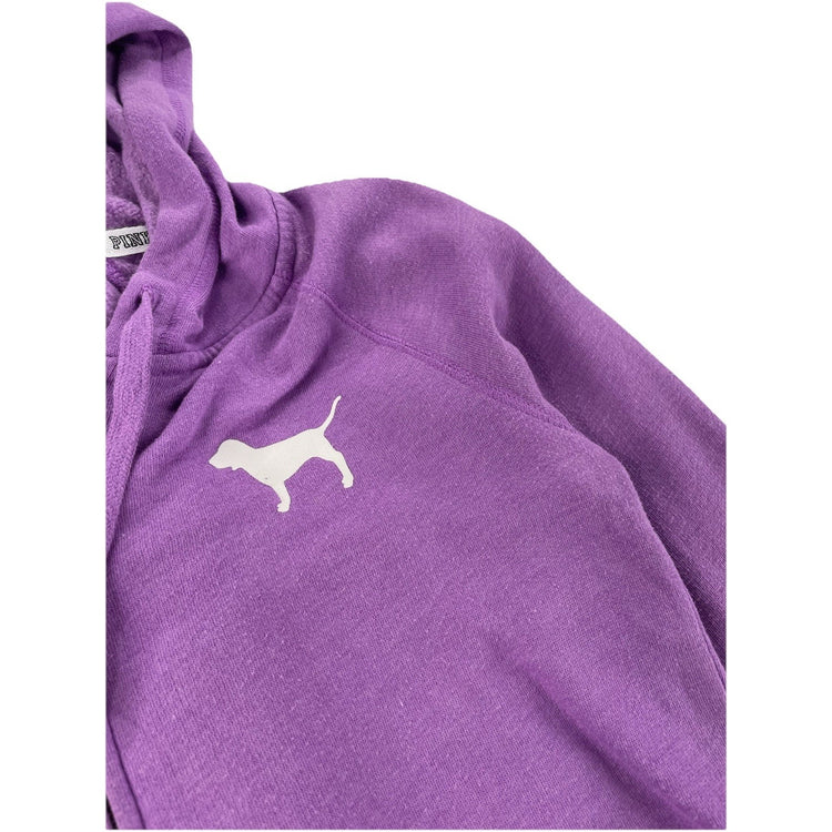 Womens Victoria Secret Regular Purple Zip Up Jacket Size XS