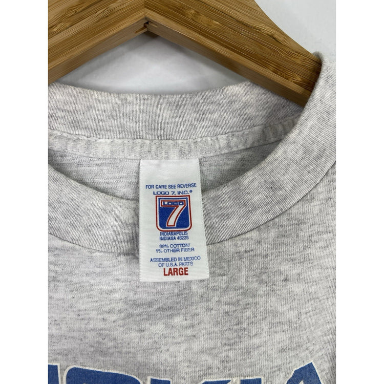 Men’s Grey VTG Nokia Sugar Bowl 1999 A&M Vs Ohio State Graphic T Shirt Sz Large