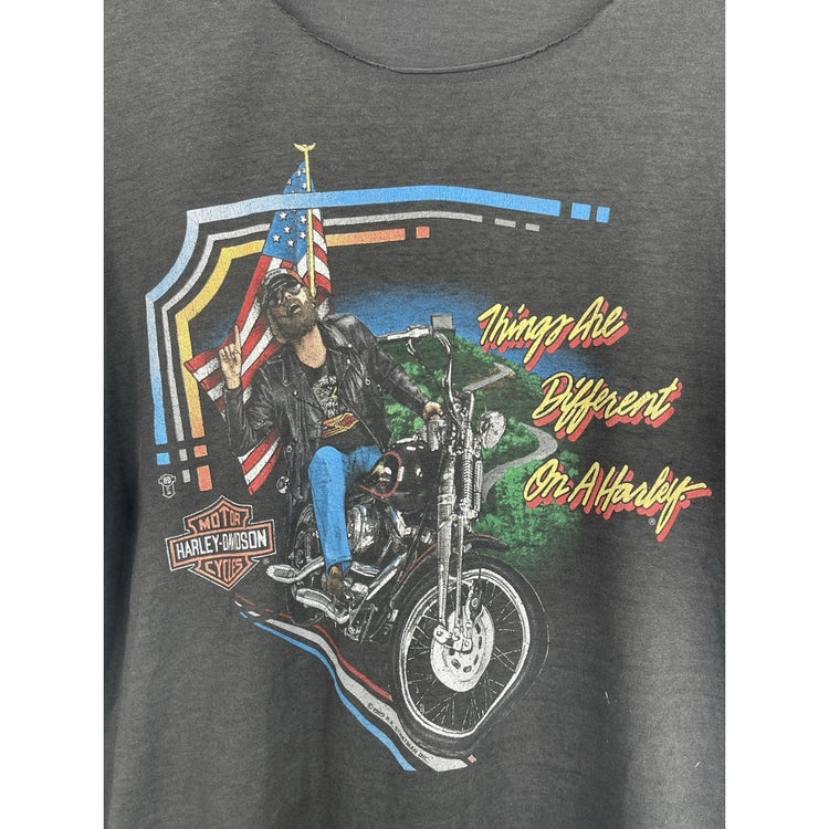 Vintage 80s Harley Davidson T-shirt Size Xl